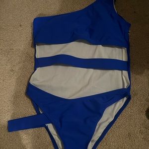 Shein One Shoulder One Piece